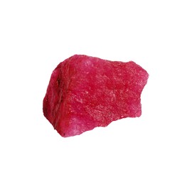 REAL-GEMS Rough Loose Gemstone Red Ruby Crystal 14.00 Carat Certified Rock Stone Natural Ruby Gem for Jewelry