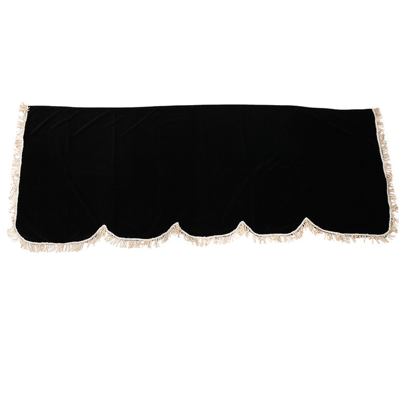 88 Key Piano Half Covered Anti Dust Cover Flannelette Piano