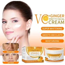 3PCS Vitamin C Face Cream Smooth Wrinkle Moisturizing Firming Lightening Repairing Smooth Skincare Whitening Cream