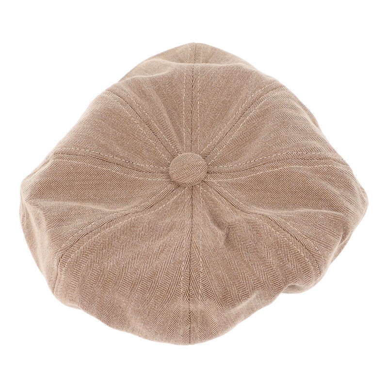 Men Newsboy Hat Vintage Style Soft Cotton Casual Octagonal Hats