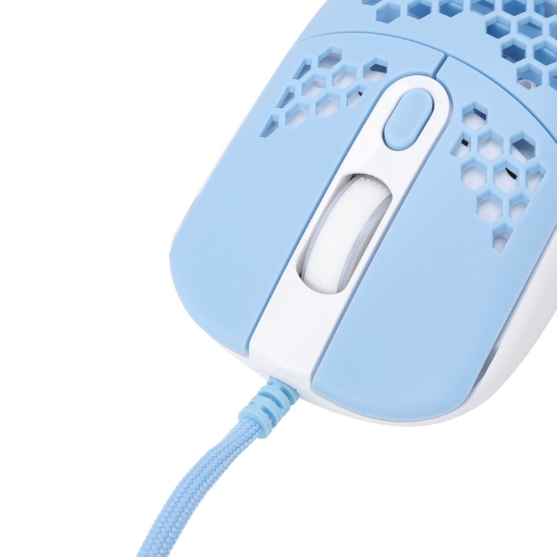 RGB Mouse Cellular Hollow Design Lightweight Wired Backlight 12000DPI 6