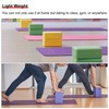 sourcing map Yoga Block 9" x 6" x 3" Light