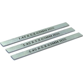 A.D International HSS Spare Parting Blade for Mini Cut Off Tool Holders 6,8, 10 mm Shank (USA) - Set of 3
