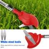 24V Electric Grass Trimmer With 6000mAh Battery Lawn Mower Powerful