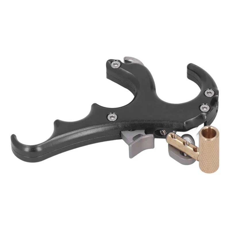 Bow 4 Fingers Thumb Trigger Auxilia Na Liberação Em Liga