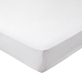 Meubletmoi 140 x 190 cm Terry Towelling Waterproof Breathable and Anti-Dust Mite Microfibre Mattress Protector - Bedding - Alma
