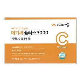 Vitamin Village 비타민마을 메가씨 플러스 3000 3g x 90포 / 써클 Vitamin Village Mega C Plus 3000 3g x 90 Sachets / Circle