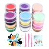 24 Colors Soft Clay Set Innovative Fun DIY Soft Light