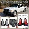 ESMING 2PCS 60/40 High Back Bench Seat Cover for Ford