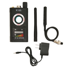Wireless Signal Detector Safety Protection Portable Long Standby Time RF GPS Detector 100‑240V US Plug