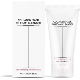 Limpiador facial de colágeno de, hidratante y calmante, for la piel, fácil de usar a diario(1pcs)
