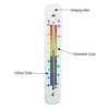 Wall Thermometer 215mm - Colour Coded Room Thermometer - Made