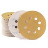 50Pcs 5 Inch Sanding Discs 60-800 Grit Hook Loop 8-Hole
