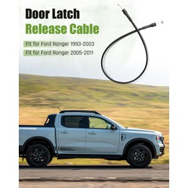 2PCS Door Latch Release Cable Fit for Ford Ranger 1993-2003 2005-2011
