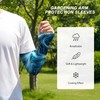 YCKNJYSG Gardening Arm Sleeves, Wave Blue Sleeve Covers for Women,