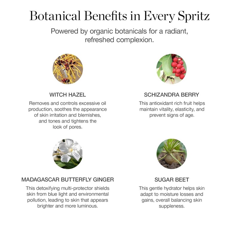 Ozzy Rose Botanical Face Mist - Hydrating Organic Vegan Facial