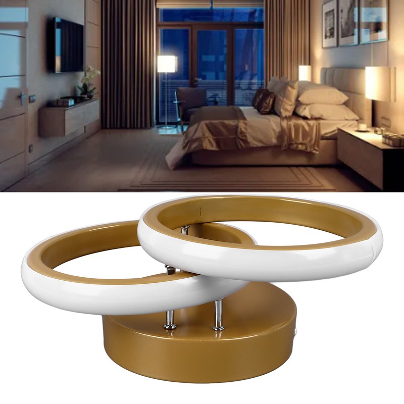 Modern LED Ceiling Light Round Interior Lighting for Room Hallway