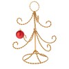 Bard's Gold-Toned Twisted 8 Arm Ornament Display Tree, 13.75" H