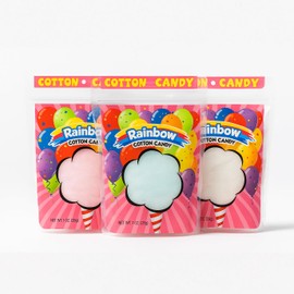 Cotton Candy, 1 oz bags - Rainbow Themed (48 count)