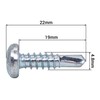 SKIR'CO (Pack of 150) Self Drilling Screws 4.8 x 19