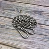 304 304 Stainless Steel Extension Chain with Two Snap Hooks