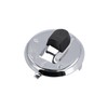 Set: Ignition Switch Cover Stainless Steel Chrome-Plated with Small Parts