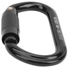 Hilitand OXAD02 Aluminum O Shaped Carabiner with Safety Ring, Breaking