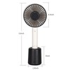 Portable Handheld Fan 3 Levels Automatic Shaking Head USB Rechargeable