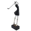 Lukitas Lady Golfer Statue and Sculpture, Golf Figurine Decor, Creative