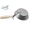 Toolty Masonry Scoop, Construction Pan - 185mm (7.28") - Wooden