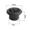 Hoite 75mm Diesel Heater Duct Hose Pipe Air Vent Outlet
