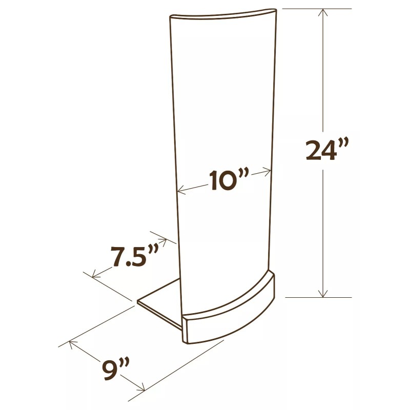 Sofa-Scratcher Cat Scratching Post & Couch Corner Protector - Charcoal