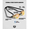 Arena Cobra Core Goggles Yellow Copper-Black One Size