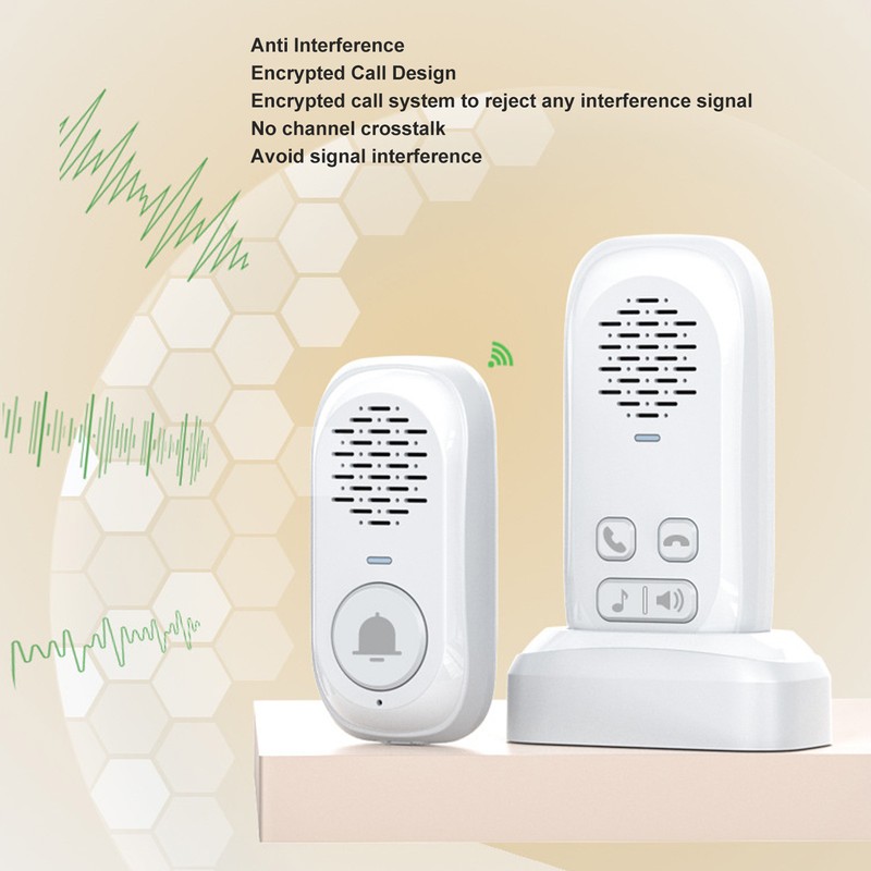2 Way Voice Intercom 300m Long Distance Wireless Voice Intercom