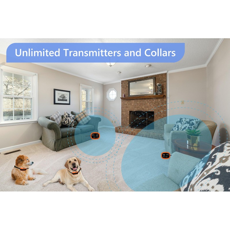 UltraCrab Indoor Pet Barrier for Dogs, Wireless Indoor Electric Fence,