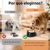 MEISO Comedero Lento para Perros, Tazón Antiderrame Lamedor de 180