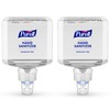 PURELL Advanced Hand Sanitizer Gentle & Free Foam, Fragrance Free, 1200 mL Refill for PURELL ES8 Automatic Hand Sanitizer Dispenser (Pack of 2) - 7751-02