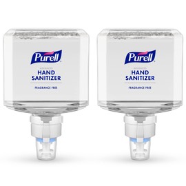PURELL Advanced Hand Sanitizer Gentle & Free Foam, Fragrance Free, 1200 mL Refill for PURELL ES8 Automatic Hand Sanitizer Dispenser (Pack of 2) - 7751-02