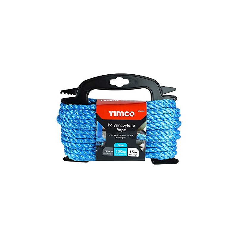 TIMCO Polypropylene Blue Rope – Winder - General purpose –