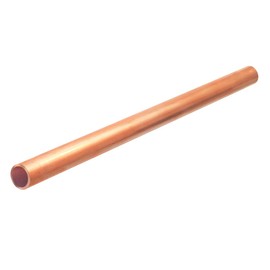 YuJingKey Copper Tubing 3/4" OD x 1 Ft Length x 1mm Wall x 2 Pcs, 99.9% C12200 ASTM B280 Copper Pipe, T2 Pure Copper Tube, Refrigeration ACR Tubing Seamless for HVAC System, Refrigerators, DIY