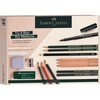Faber-Castell Try It Box: Dry Mediums - 17 Piece Sketching