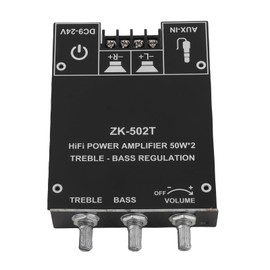 Sorandy ZK-502T Compact Stereo AMP Board Module for DIY Audio Projects