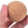 TEHAUX 8Pcs Wooden Foosball Table Balls Durable Cork Balls for