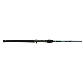 Dobyns Rods Fury Series 7’9” Casting Fishing Rod | FR795SB | Med-Heavy Fast Action Rod | Modulus Graphite Blank with Kevlar Wrapping | Fuji Reel Seats | Baitcasting Rod | Line 15-30lb Lure 1 -5oz., Black/Green