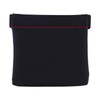 Funda Impermeable para Auriculares, de Piel Sint¨¦Tica, Color Negro