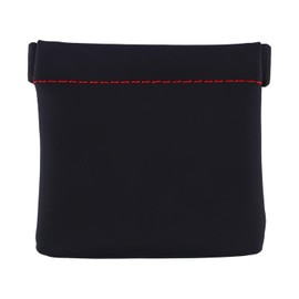 Funda Impermeable para Auriculares, de Piel Sint¨¦Tica, Color Negro