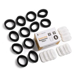 KittySpout Cat Water Fountain Filters for 108oz/3.2L… (6 Month Supply: 12 Filters & 12 Sponges)