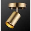 Globe 59765 ElectricPratt 4.8 in. 1-Light Matte Brass Track Lighting