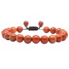 Amazing Gemstones Red Jasper Bracelet - Adjustable
