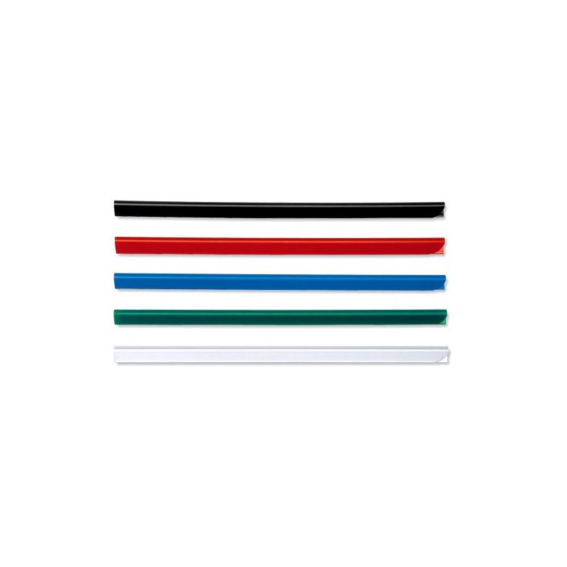 Durable A4 Spine Bar 6mm Blue - Pack of 50
